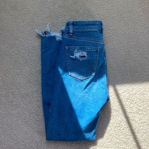 american eagle mom jeans!! size 00